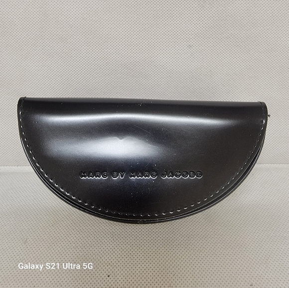 MARC by‎ MARC JACOBS BLACK EYEGLASSES SUNGLASSES CASE - Picture 1 of 4